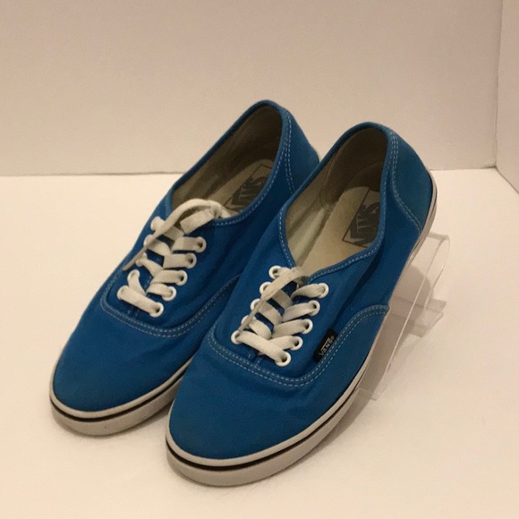 vans shoes blue colour
